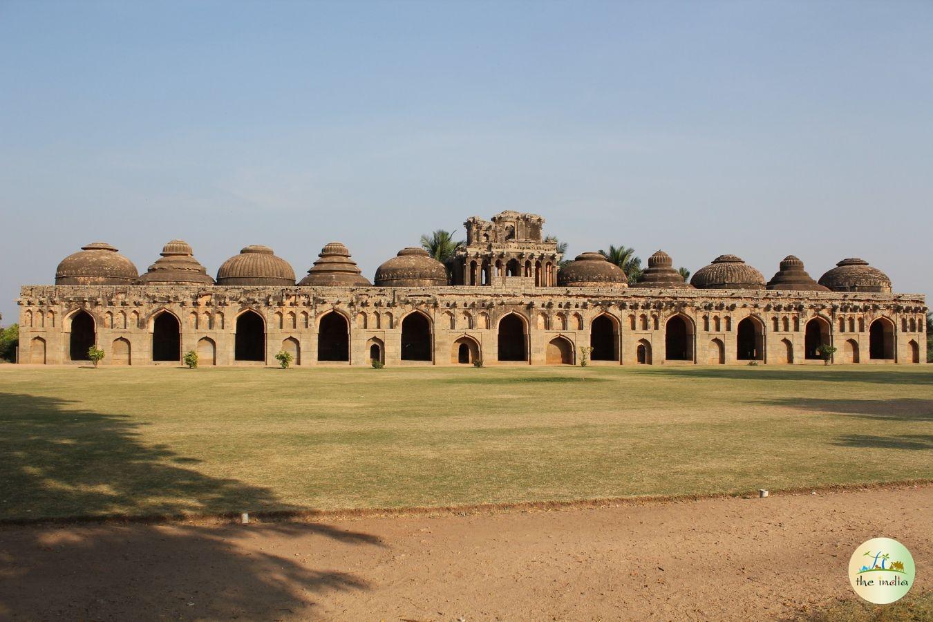 Elephant Stables Hampi