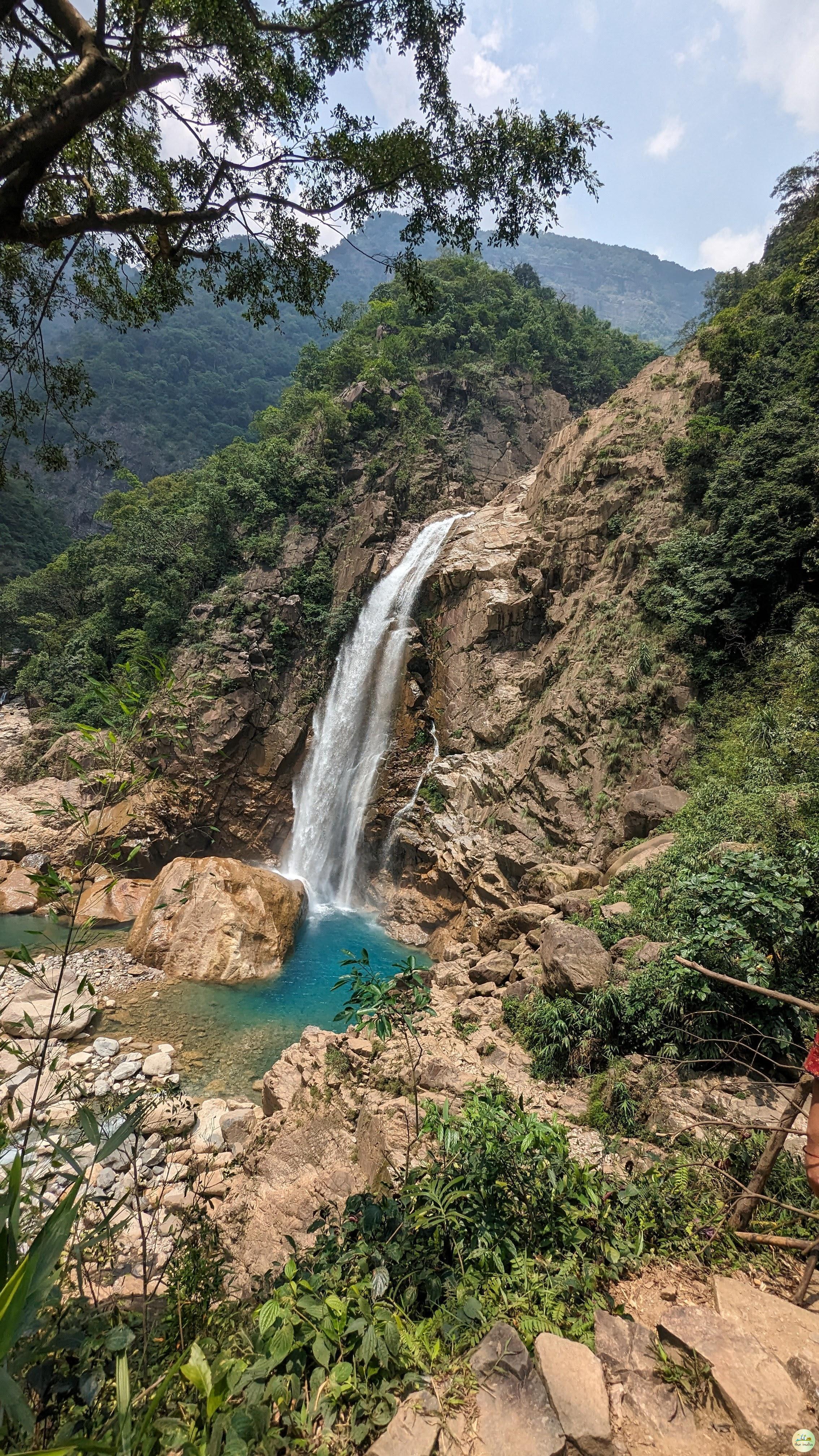 Rainbow Waterfall Cherrapunji (Sohra)