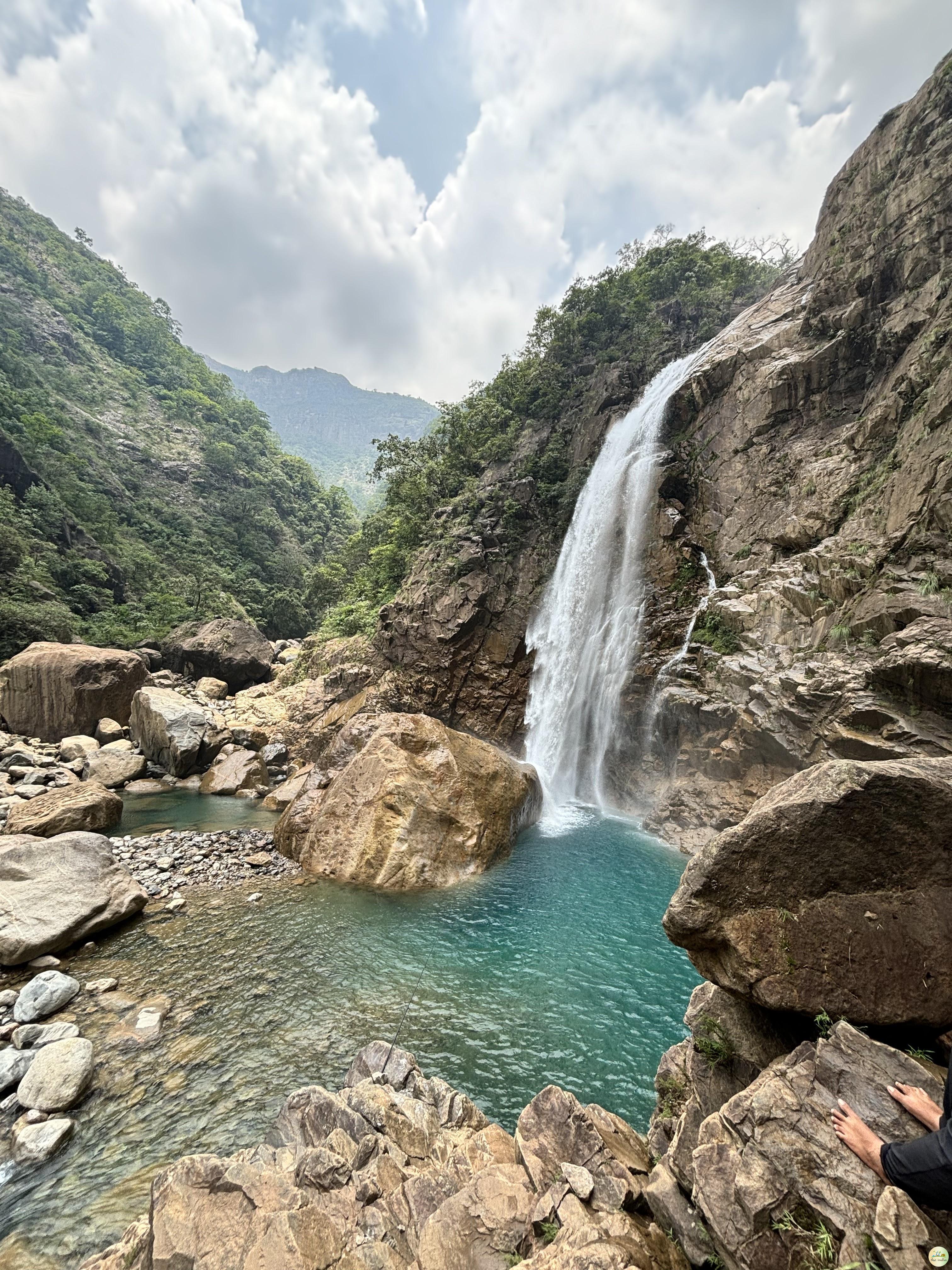 Rainbow Waterfall Cherrapunji (Sohra)