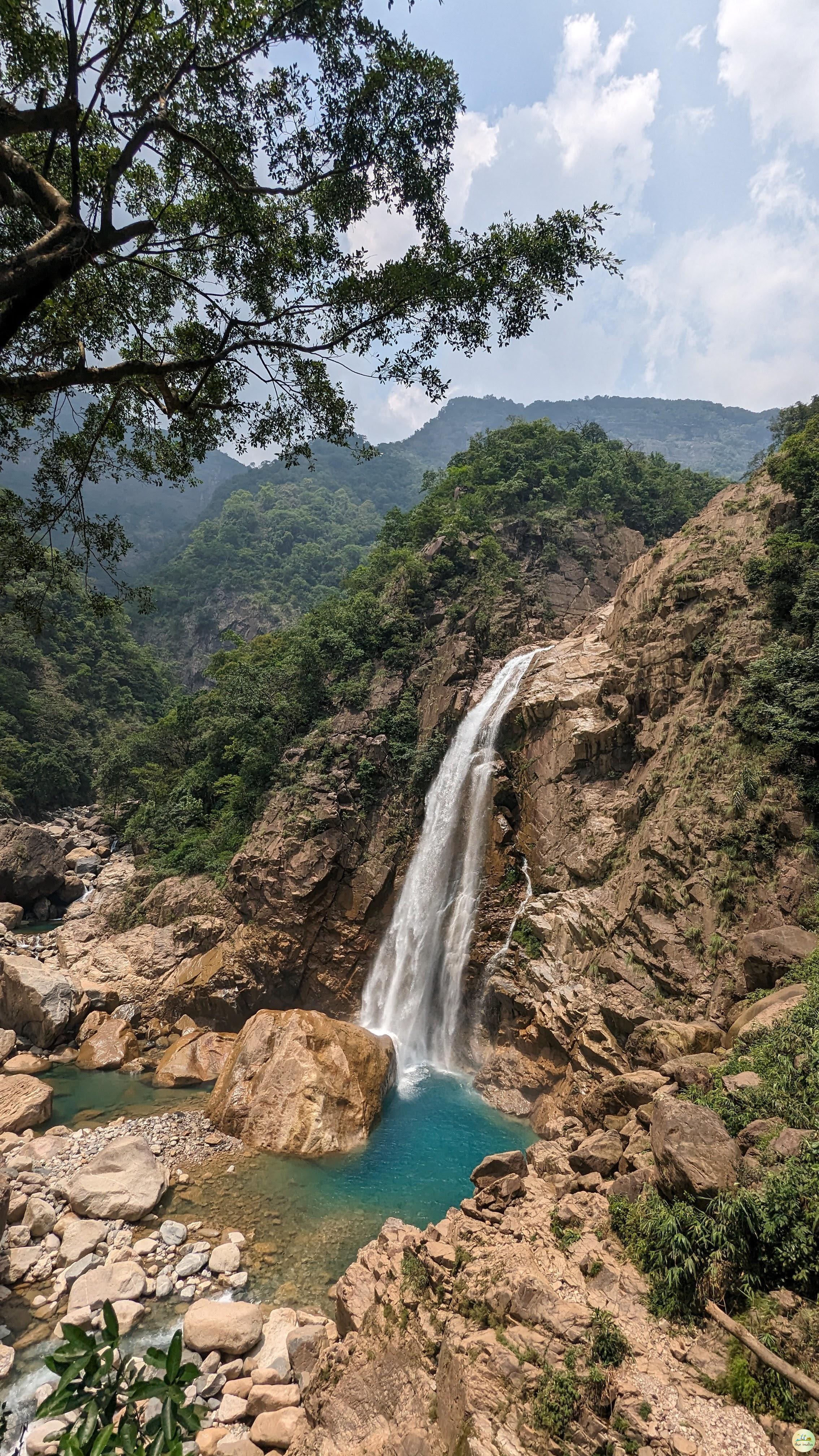 Rainbow Waterfall Cherrapunji (Sohra)