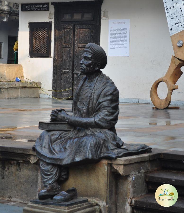 Poet Dalpatram Memorial Chowk Ahmedabad