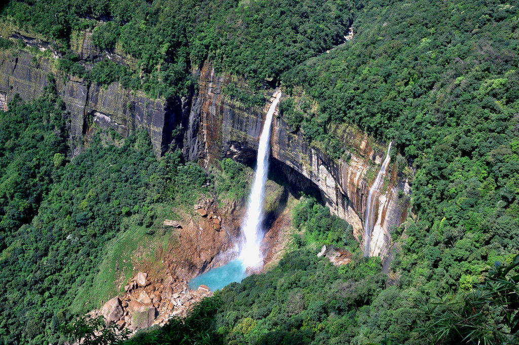 Nohkalikai waterfall