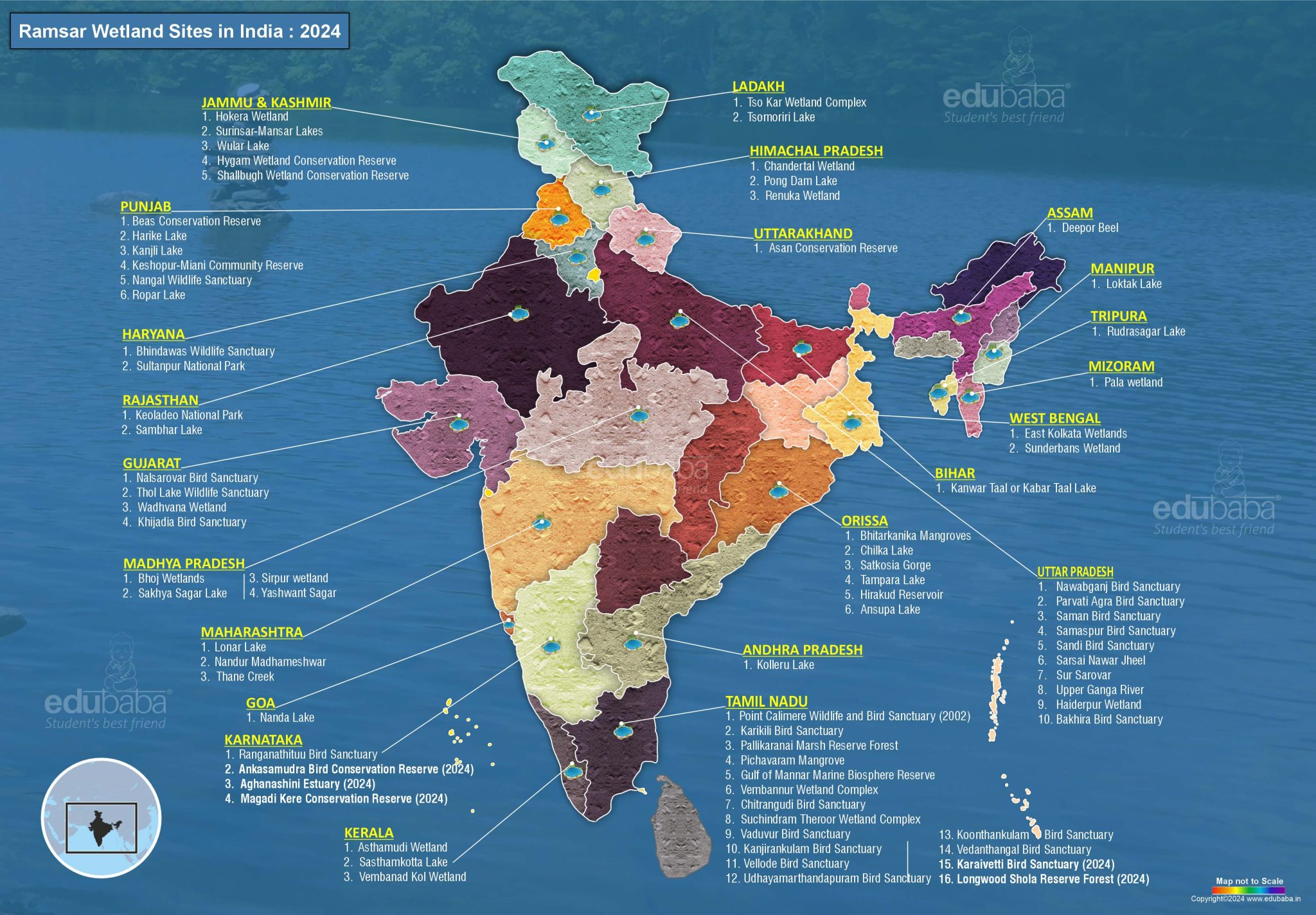 A Complete Guide to the 85 Ramsar Sites in India - Wetlands of Global ...