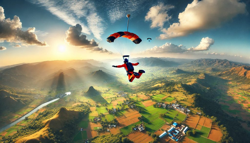 8 Best Places for Skydiving in India in 2025 with Price & Timings